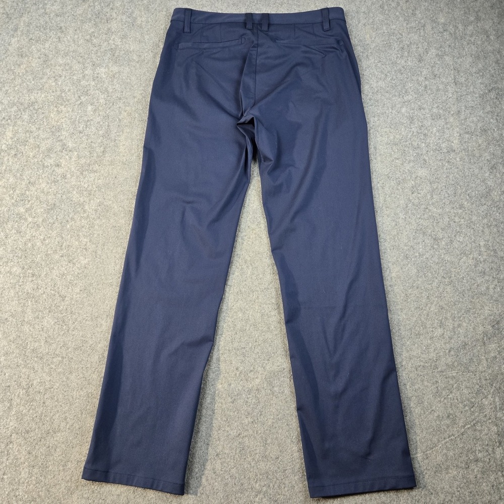 Rhone Pants Mens 31 Blue Golf Preppy Stretch Performance Commuter‎ Slim Fit - Picture 7 of 14